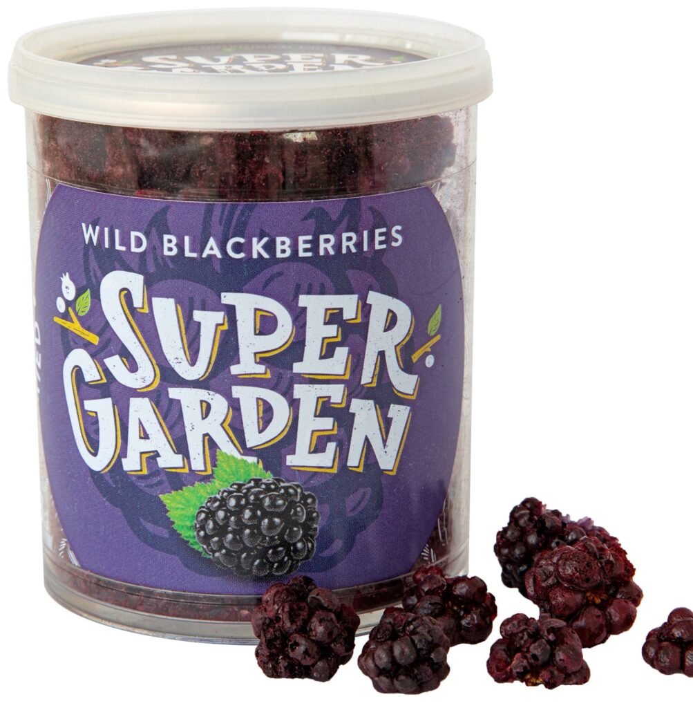 Frysetørkede Bjørnebær