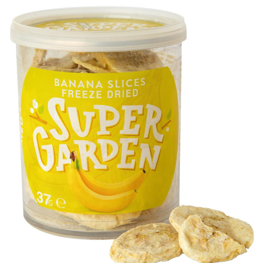 Frysetørkede Bananer