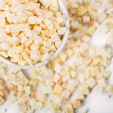 Frysetørkede Eplebiter