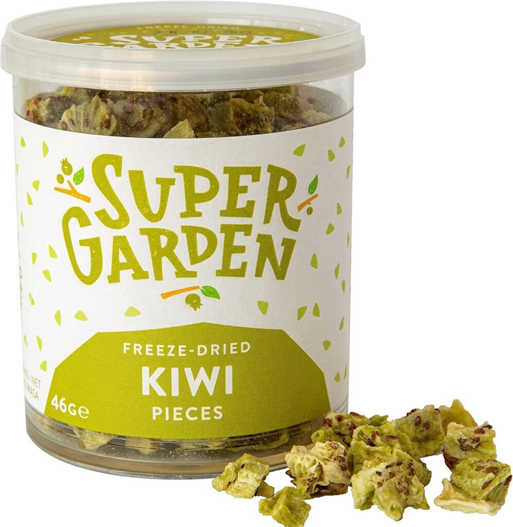 Frysetørkede Kivibiter