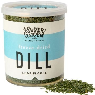 Frysetørkede dill