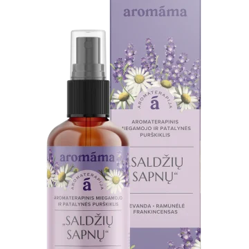 Aromaterapisk spray for soverom og sengetøy «Søte drømmer» (kommer 17.11)