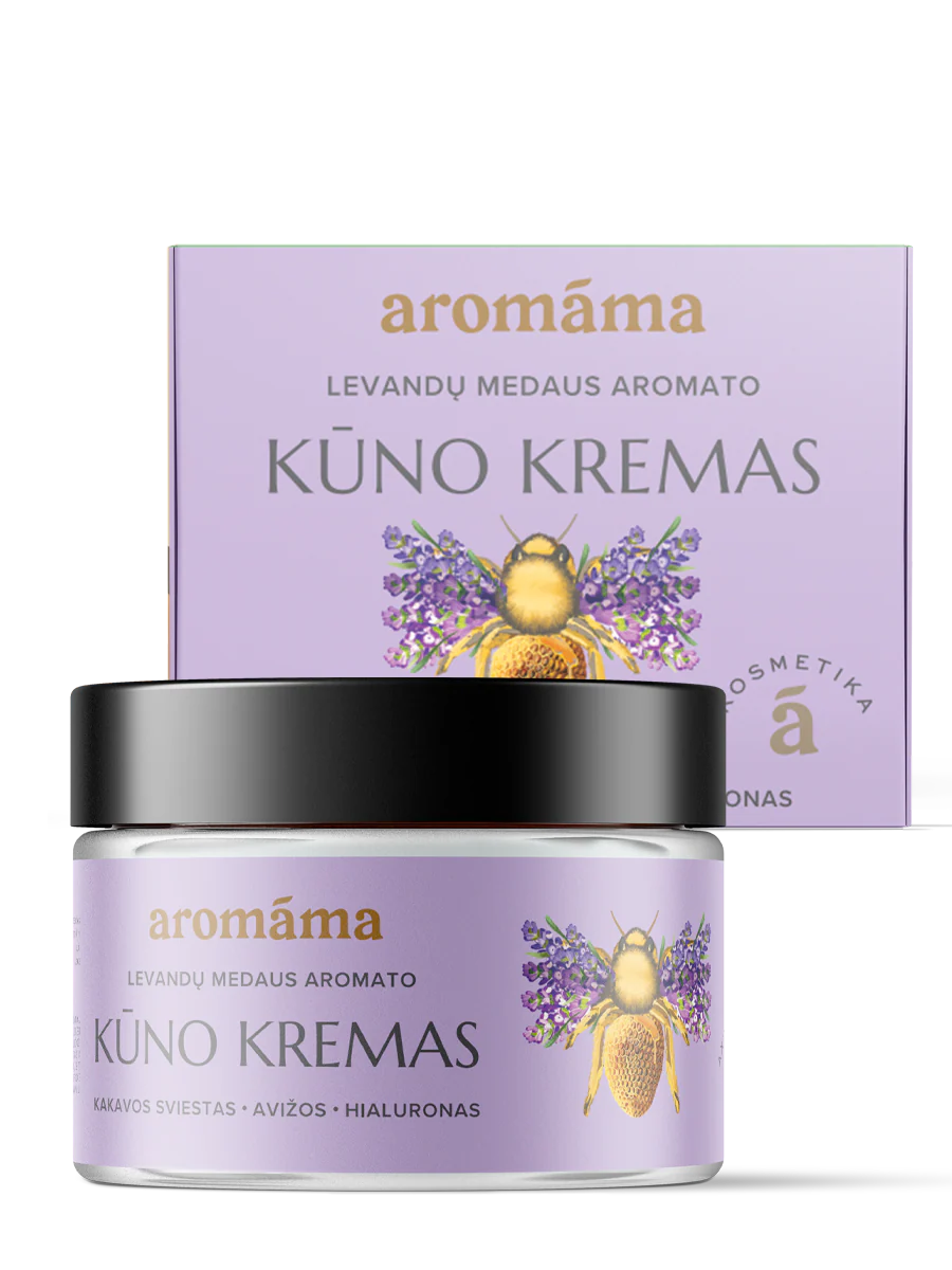 Lavendelhonning duftende kroppskrem (kommer 17.11)