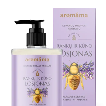 Hånd- og kroppslotion med duft av lavendel og honning (kommer 17.11)