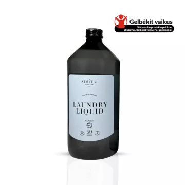 SIMITRI flytende vaskemiddel med probiotika, uten duft, 1 l (50 vask)