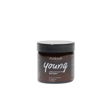 Beroligende og reparerende ansiktskrem Mokosh Young 60 ml